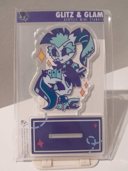 Helluva Boss Mini Glitz & Glam Acrylic Figure Stand Standee Vivziepop HB NEW