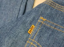 NWT Vintage 70s Levi's Wide Leg Denim Women 28x33.5 Orange Tab Pants