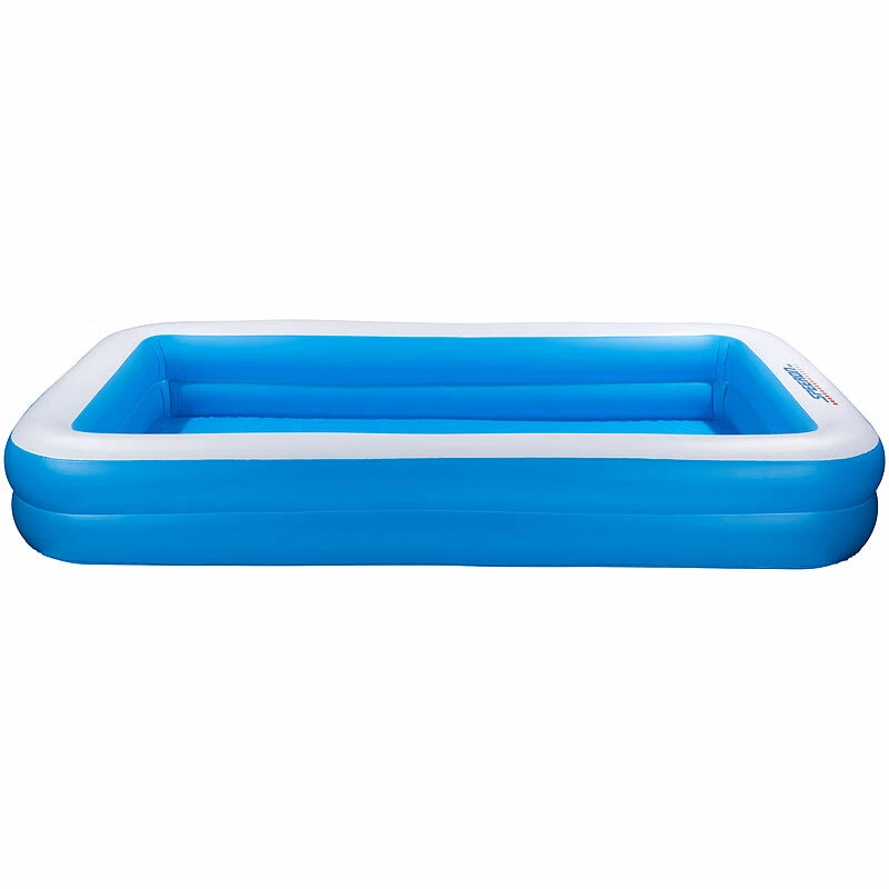 Speeron Aufblasbares Jumbo-Planschbecken, 305 x 183 x 51 cm, blau-weiß - Bild 4 von 4