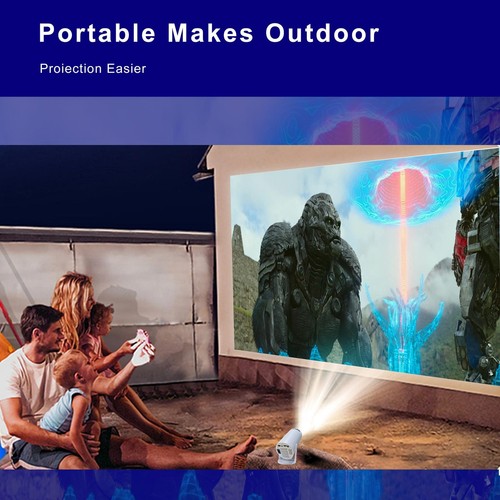 5G 4K Projector Smart HD LED WiFi Bluetooth HDMI USB Android Office Home Theater - Picture 17 of 21