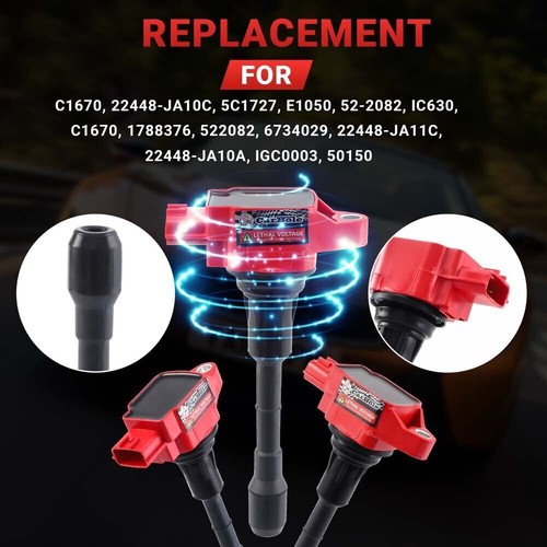 6X Ignition Coil & 6X Iridium Spark Plug for Nissan Murano Maxima V6 3.5L UF550 - Picture 6 of 12