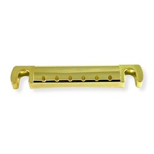 Lightning Guitars Aluminum Stopbar Tailpiece, Gold Plated