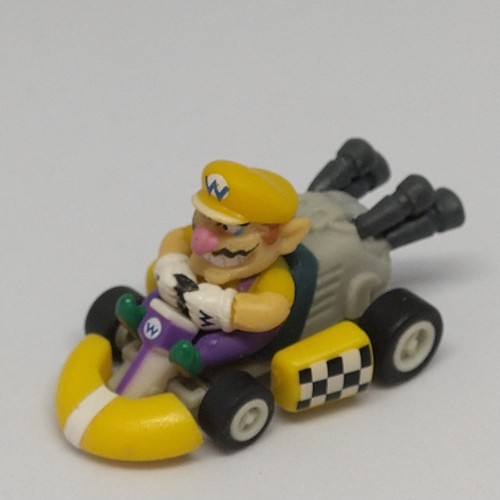 Wario Mario Kart Wii Pull Back Car Suntory Coffee Boss 2008 Nintendo Japanese - Picture 9 of 12