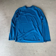 Patagonia Men’s Allene Midweight Base Layer Long Sleeve Shirt Blue XL