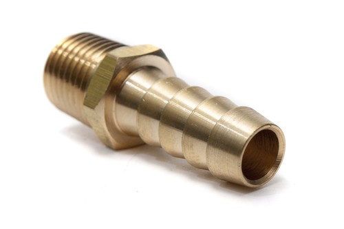 LTWFITTING 3/8-Inch Hose Barb x 1/4-Inch Male NPT Brass Coupler/Connector Fit... - Picture 5 of 6
