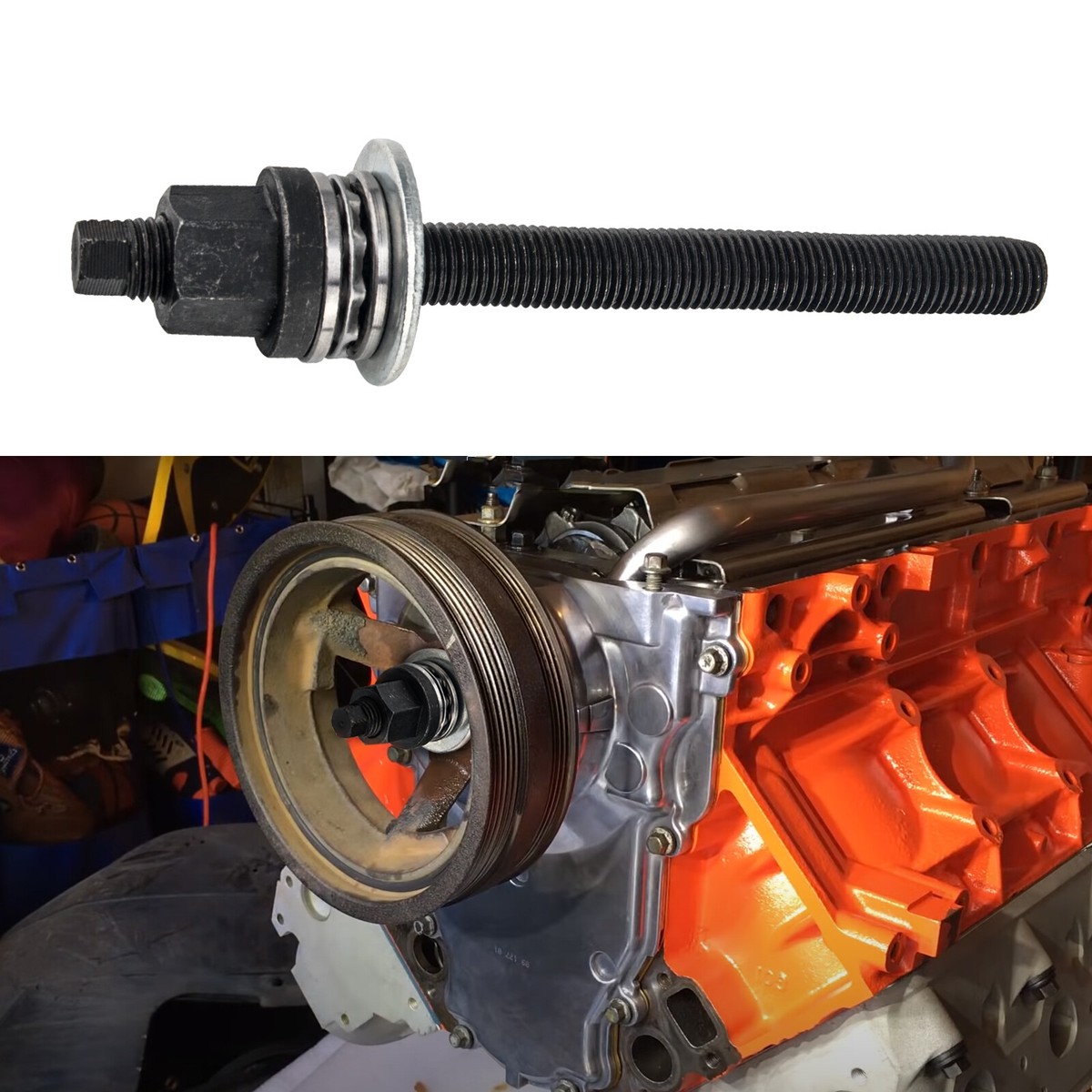 Engine Repair Tools Flywheel Installer Tool For LS Engines - Harmonic ...
