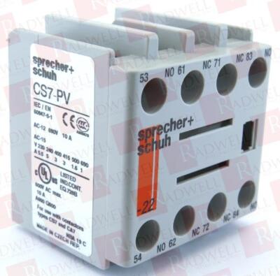 SPRECHER & SCHUH CS7-PV-L22 / CS7PVL22 (BRAND NEW)