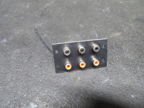 RCA panel-Kenwood KR-9600-2 phonos + aux. NEW PART-FREE SHIPPING