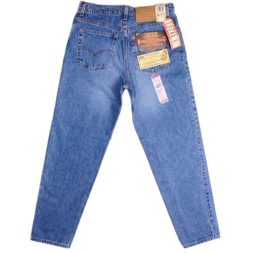 VINTAGE ORIGINAL LEVIS 550 JEANS 90s SIZE 13 JR. MADE IN USA DEADSTOCK WITH TAG - Afbeelding 1 van 9