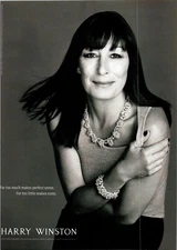 2004 • HARRY WINSTON  print ad • 2000s Y2K FASHION ADV-93