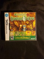 Professor Layton and the Unwound Future (Nintendo DS, 2010) Complete With Manual
