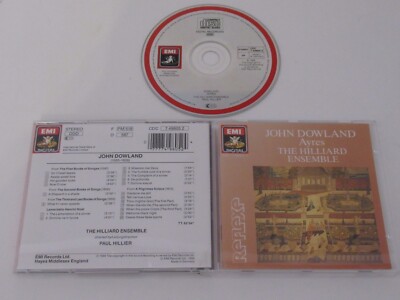 John Dowland, The Hilliard Ensemble,    Dowland Ayres/  CDC 7 49805 2/ CD ALBUM