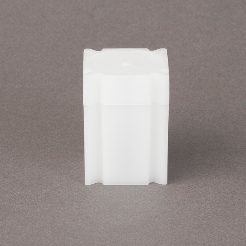 CoinSafe Half Dollar Square Coin Storage Tube Holders for Half Dollars Qty: 10 - Picture 2 of 2