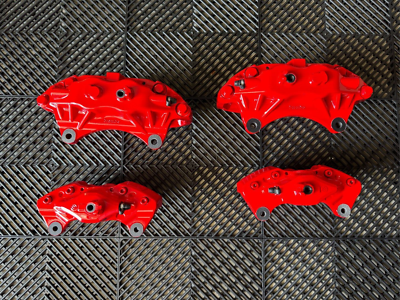 Subaru WRX BRZ Toyota FRS 86 Scion Calipers ONLY BBK Package Pads