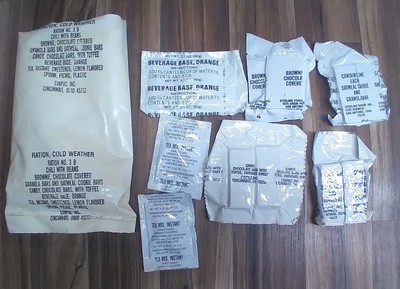 COLD WAR U.S ARMY COLD WEATHER RATION | eBay