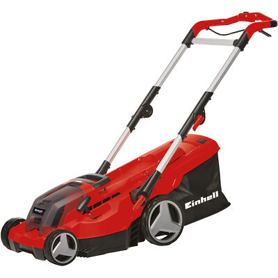 EINHELL Akku-Rasenmäher GE-CM 36/37 Li-Solo, 36Volt (2x18V), rot