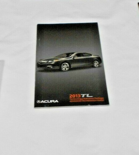 2013 ACURA TL OWNER MANUAL 7 PC w/NAVIGATION SET & ACURA PREMIUM FACTORY CASE - Bild 3 von 11
