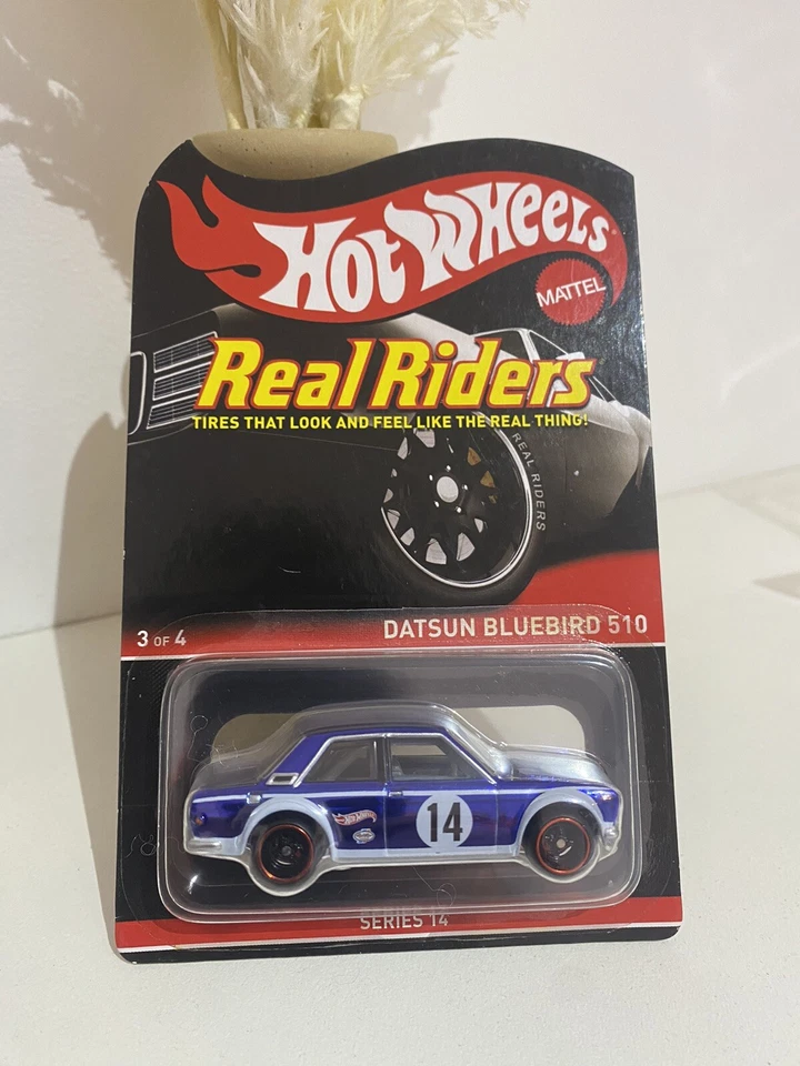 Very Low#112 HOT WHEELS RLC Datsun Bluebird 510 Real Riders Series 14 - Image 2 of 4