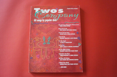Two´s Company Hit Songs by Popular Duos .Songbook Notenbuch .Piano Vocal Guitar