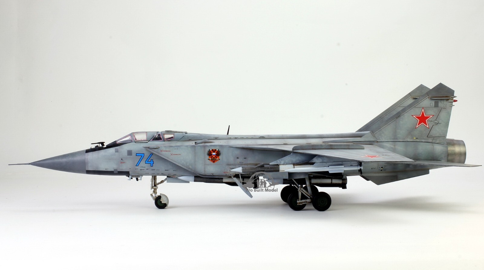 PreSale Russia MiG-31 Foxhound 1:48 Pro Built Model