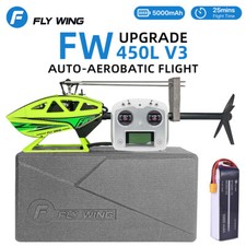 Fly Wing FW450L V3 RC Helicopters Elicottero RC RTF 3D Ritorno Automatico