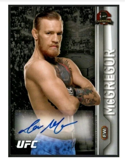 2015 Topps UFC Champions - Conor McGregor #FA-CMC for sale | eBay