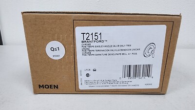 MOEN Brantford Single-Handle Posi-Temp Valve Trim Kit Chrome Valve Not Included