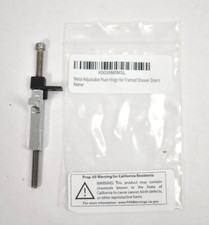TechnologyLK Metal Adjustable Pivot Hinge For Framed Shower Doors w Screw