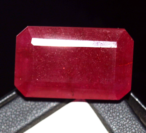 50.15 Ct GIE Certified Natural Burmese Translucent Red Ruby Rough Loose Gemstone - Picture 4 of 9