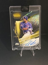 2026 topps chrome black Derrek Lee autographed gold mini diamond /50
