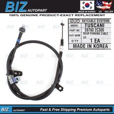Oem Parking Brake Cable Left Driver For 2003-2004 Hyundai Tiburon 59760-2c300 Oem Parking Brake Cable Left Driver For 2003-2004 Hyundai Tiburon 59760-2c300
