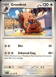 Greedent 152/198 Scarlet & Violet Base Set Uncommon