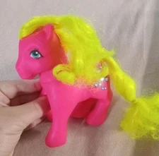Vintage G1 My Little Pony Non So Soft Shady UK Euro Hasbro MLP Rare HTF 