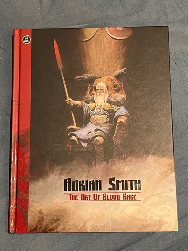 Adrian Smith - Hardcover - The Art Of Blood Rage - Guillotine Press 2015