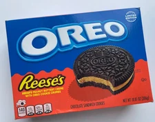 Nabisco Oreo Reese’s Peanut Butter Crème Cookie Crumbs Limited Edition Cookies