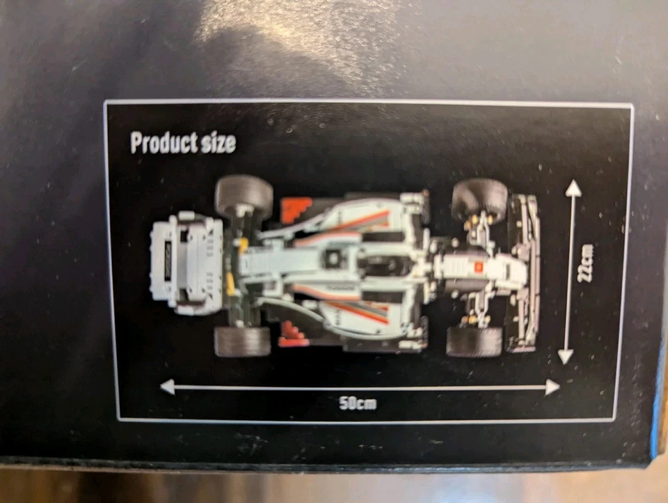 Mould King 13117 Super Sport F1 Race Car Formula Building Block Static Model - Image 4 of 4