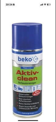 beko TecLine Aktivclean Schaumreiniger 400 ml