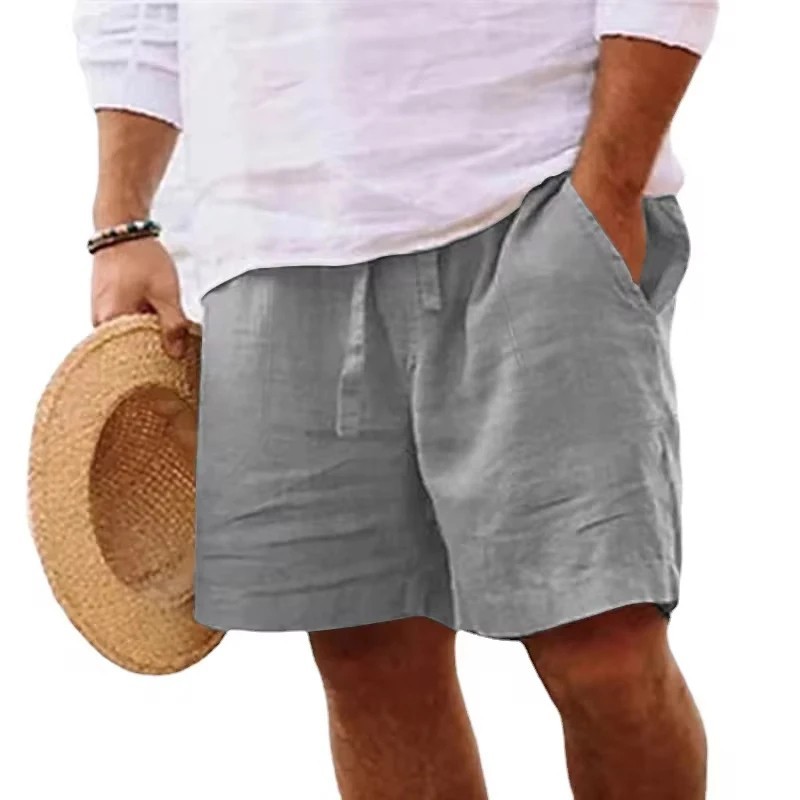 Men’s Lightweight Summer Shorts Elastic Waist Casual Beach Shorts