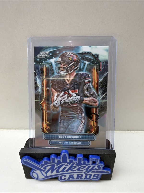 2025 Topps Cosmic Chrome Trey McBride Extraterrestrial Talent Cardinals