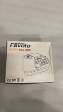 FAVOTO Motorcycle Alarm Disc Lock- LR44