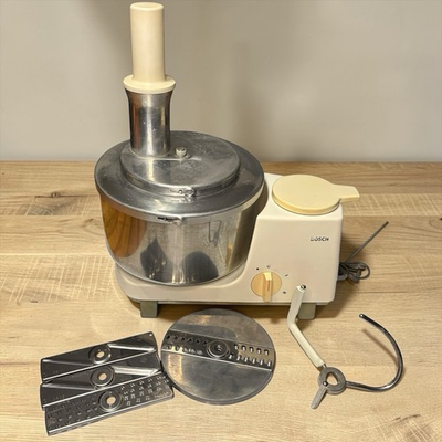 #ad Vintage Bosch UM3 Universal Mixer w Stainless Steel Bowl Attachments Dough Hook $199.98