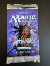 Alliances English Booster Magic the Gathering MtG sigillato Allianzen Force of Will