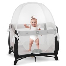 KinderSense Pack N Play Tent  Baby Safety Crib Net for Playpens  Mini Cribs