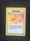 Pokemon Cards: Base Set Shadowless Rare: Lass 75/102