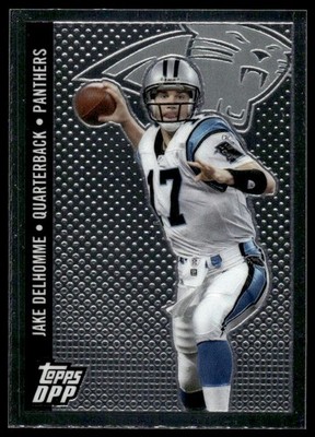 Jake Delhomme 2006 Topps Draft Picks & Prospects #29 Chrome Black Panthers