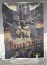 2021 Score Intergalactic 3D RUSSELL WILSON Rare SSP Case Hit Lenticular Insert
