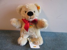 Steiff Cosy Friends Teddy Bear 9" Plush Red Ribbon Bobby NEW w Tag 21800