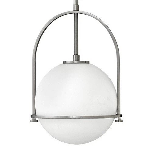 Hinkley Somerset 11 1/2" Wide Brushed Nickel Mini Pendant Light - Picture 6 of 10