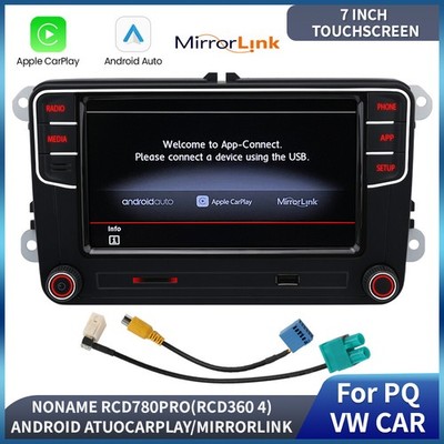 7'' NONAME RCD330 RCD780 RCD360PRO Plus187B Android Auto Carplay Autoradio For VW