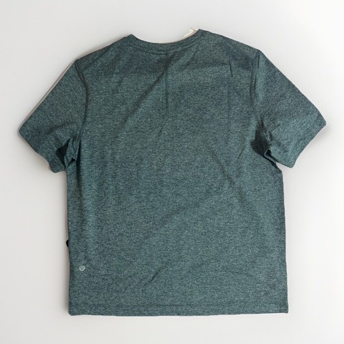 Neu lululemon weiches Jersey Kurzarm Medium Shirt meliert Kette türkis/jade - Bild 5 von 5
